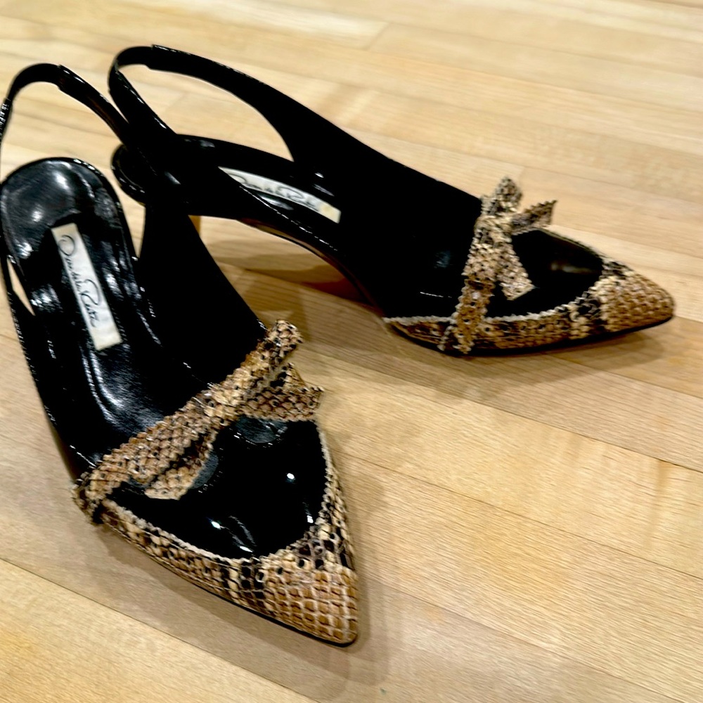 Oscar de la Renta Kid Heels